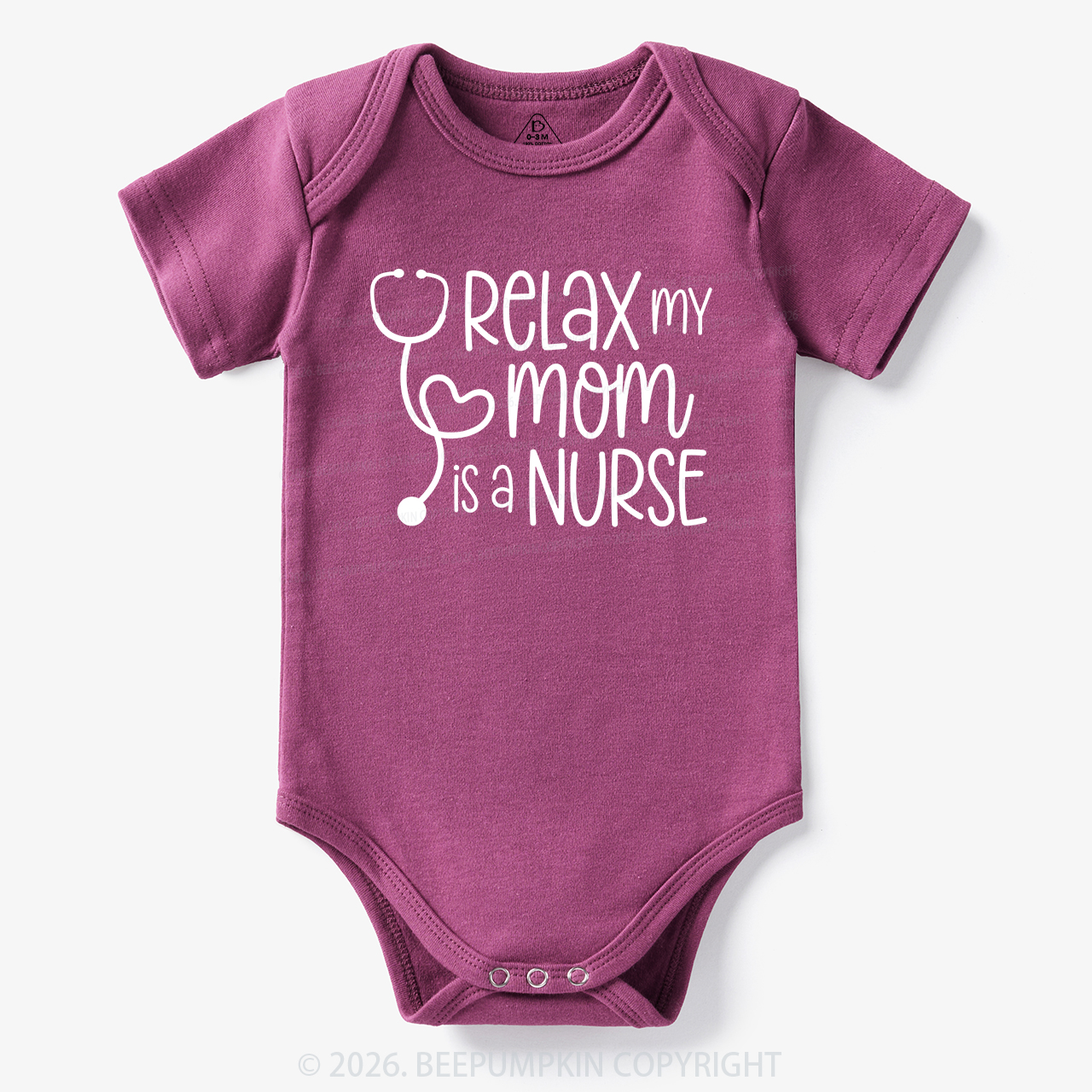 Relax My Mom Is A Nurse Bodysuit