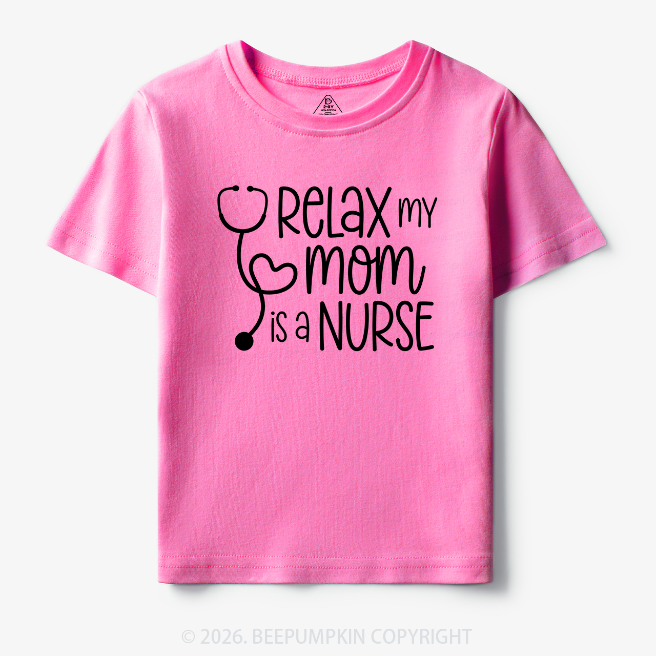 Relax My Mom Is A Nurse Toddler&Kid's Tees