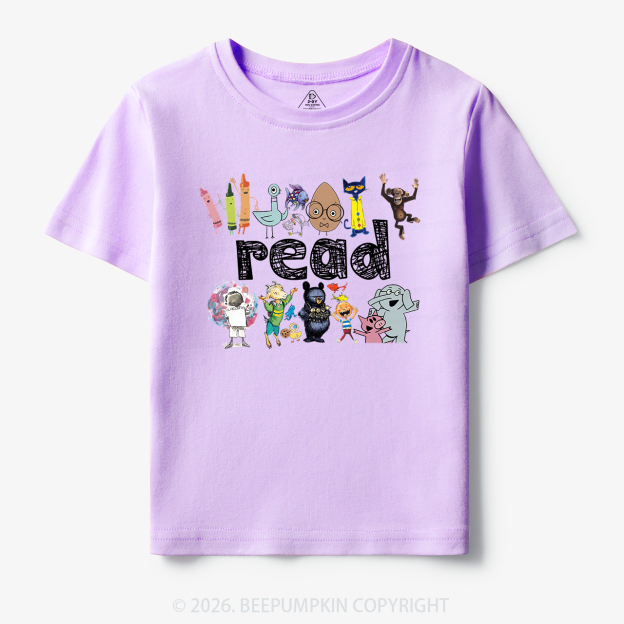 Read Books Funny Gift Toddler&Kid's Tees