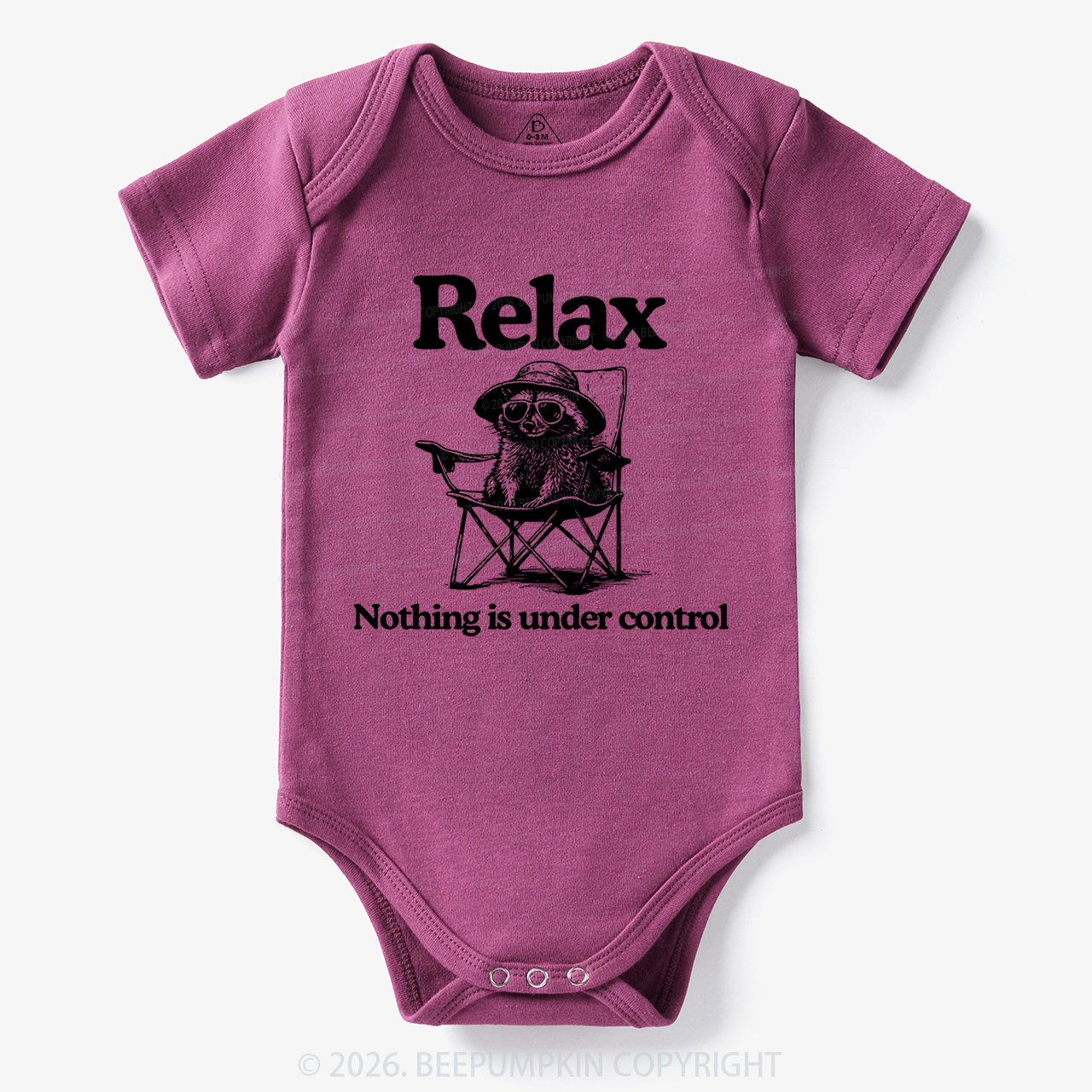 Relax Nothing Is Under Control Bodysuit