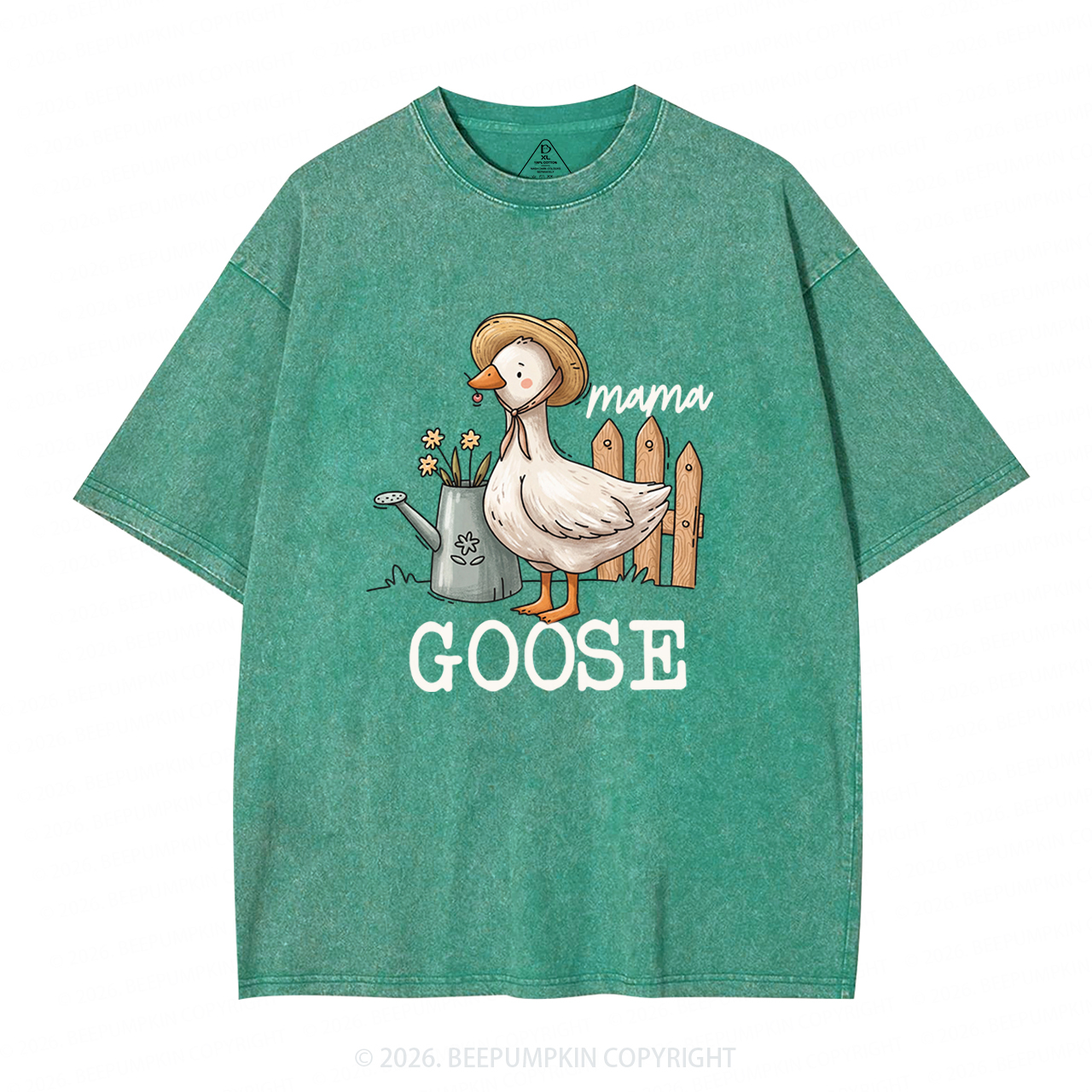 Mama Silly Goose Adult Washed T-Shirts