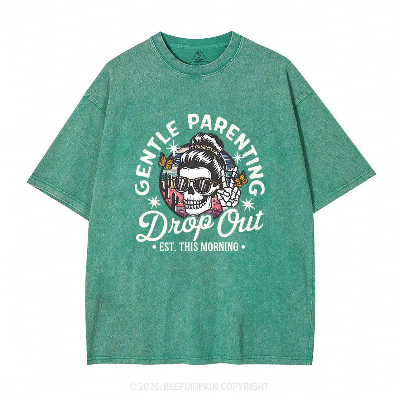 Gentle Parenting Drop Out Adult Washed T-Shirts