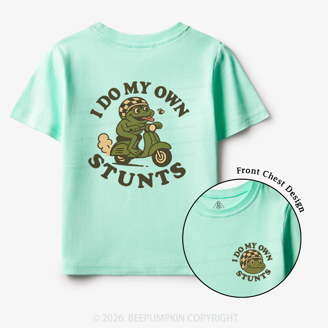I Do My Own Stunts Frog Toddler&Kid's Tees