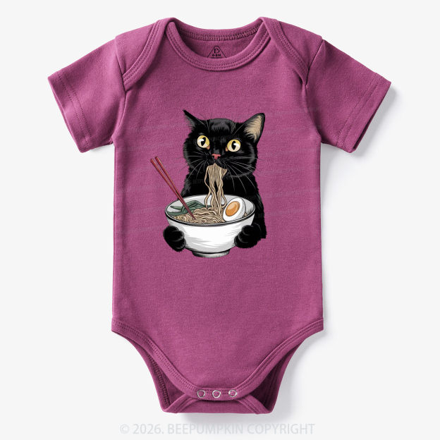 Ramen Black Cat Bodysuit