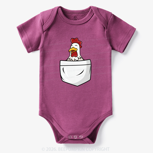 Pocket Chicken Bodysuit