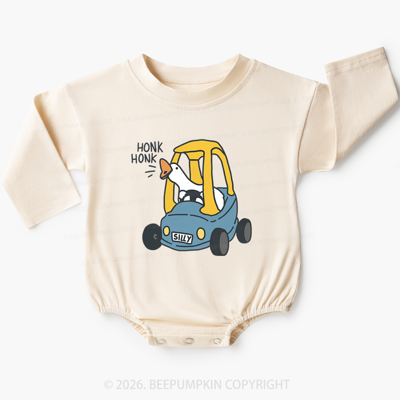 Honk Honk Goose Baby Bubble Romper