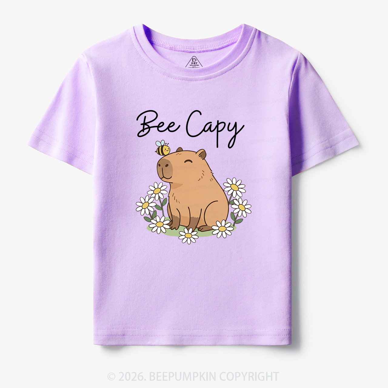 Bee Capy Capybara Toddler&Kid's Tees