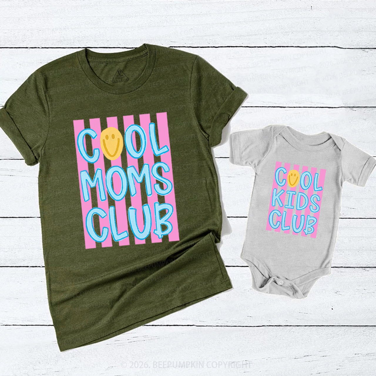 Cool Moms Kids Club Mom&Me Matching T-Shirts