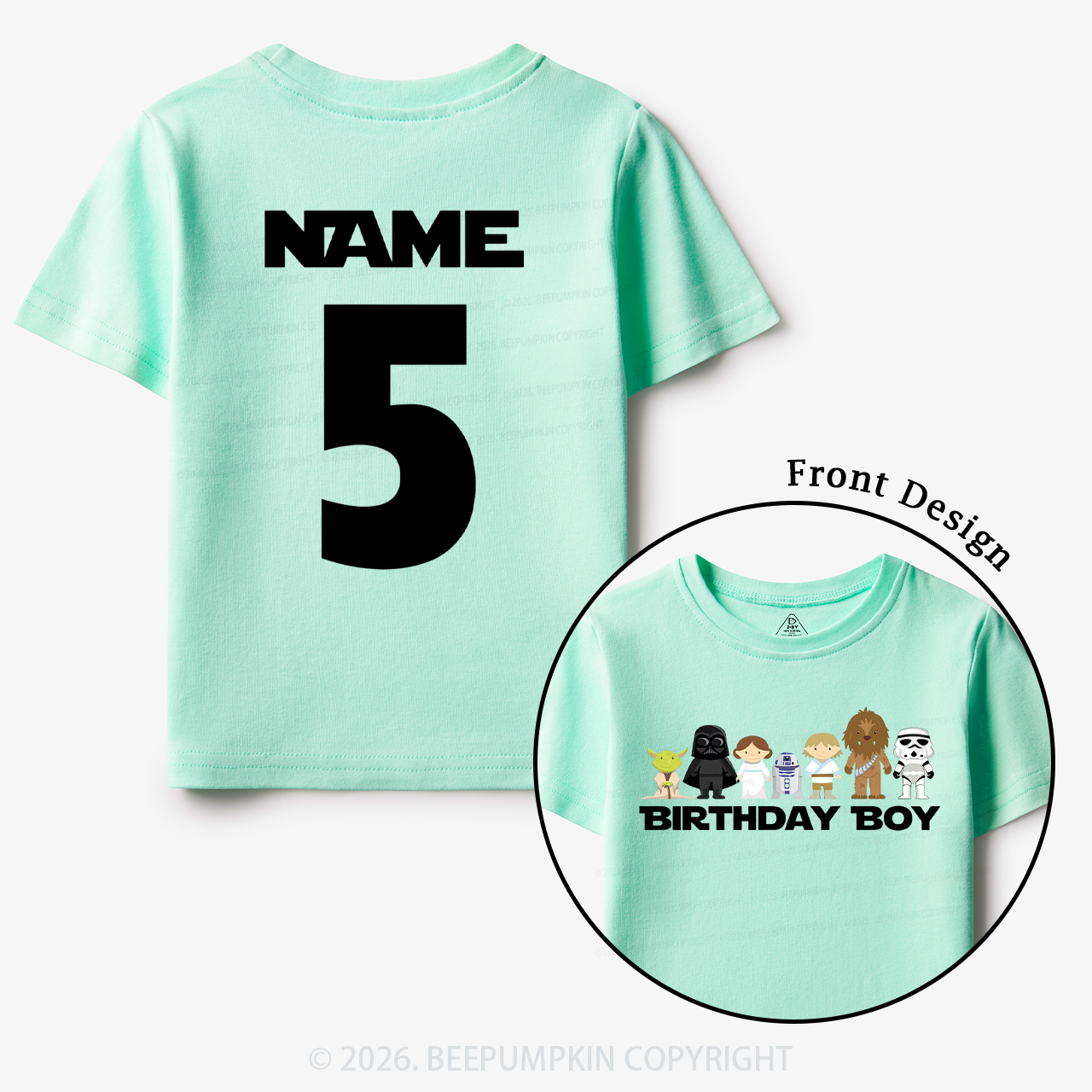 Space Hero Birthday Galaxy Party Toddler&Kid's Tees