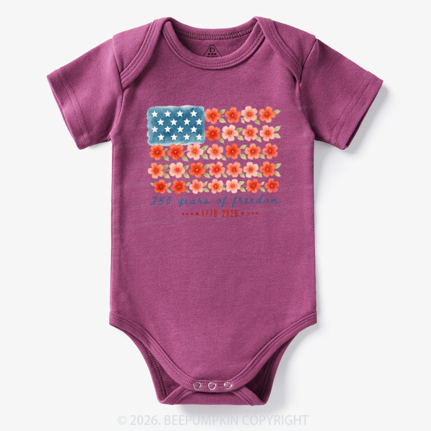 America 250th Anniversary 1776–2026 Bodysuit