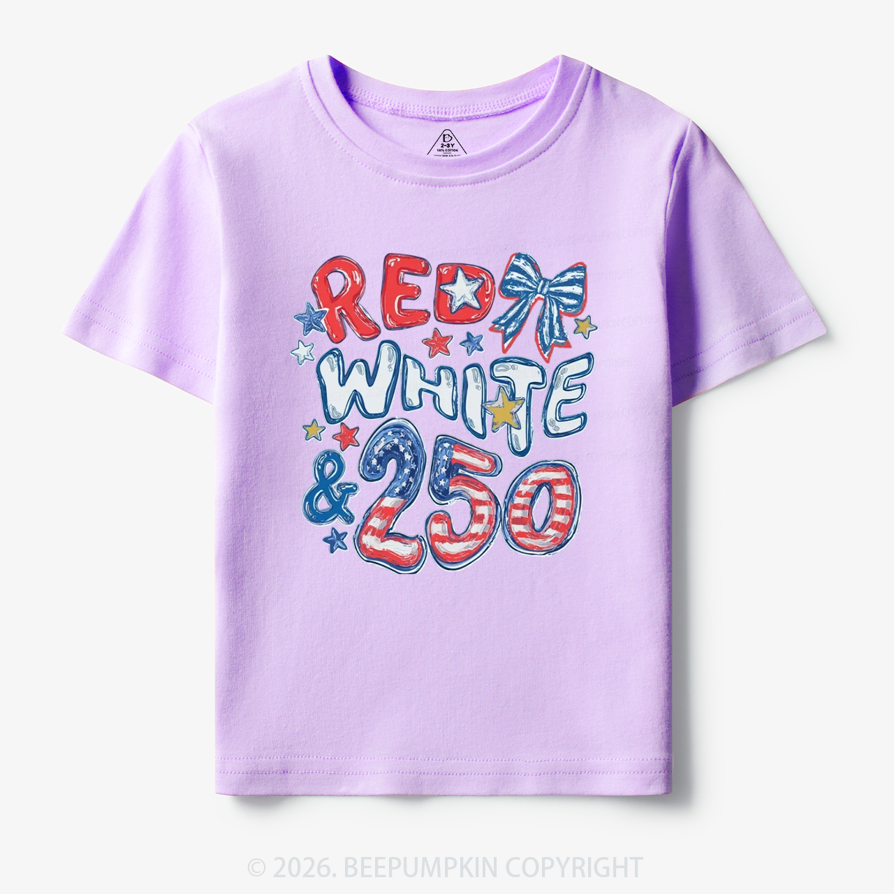 Red White & 250 Anniversary Toddler&Kid's Tees