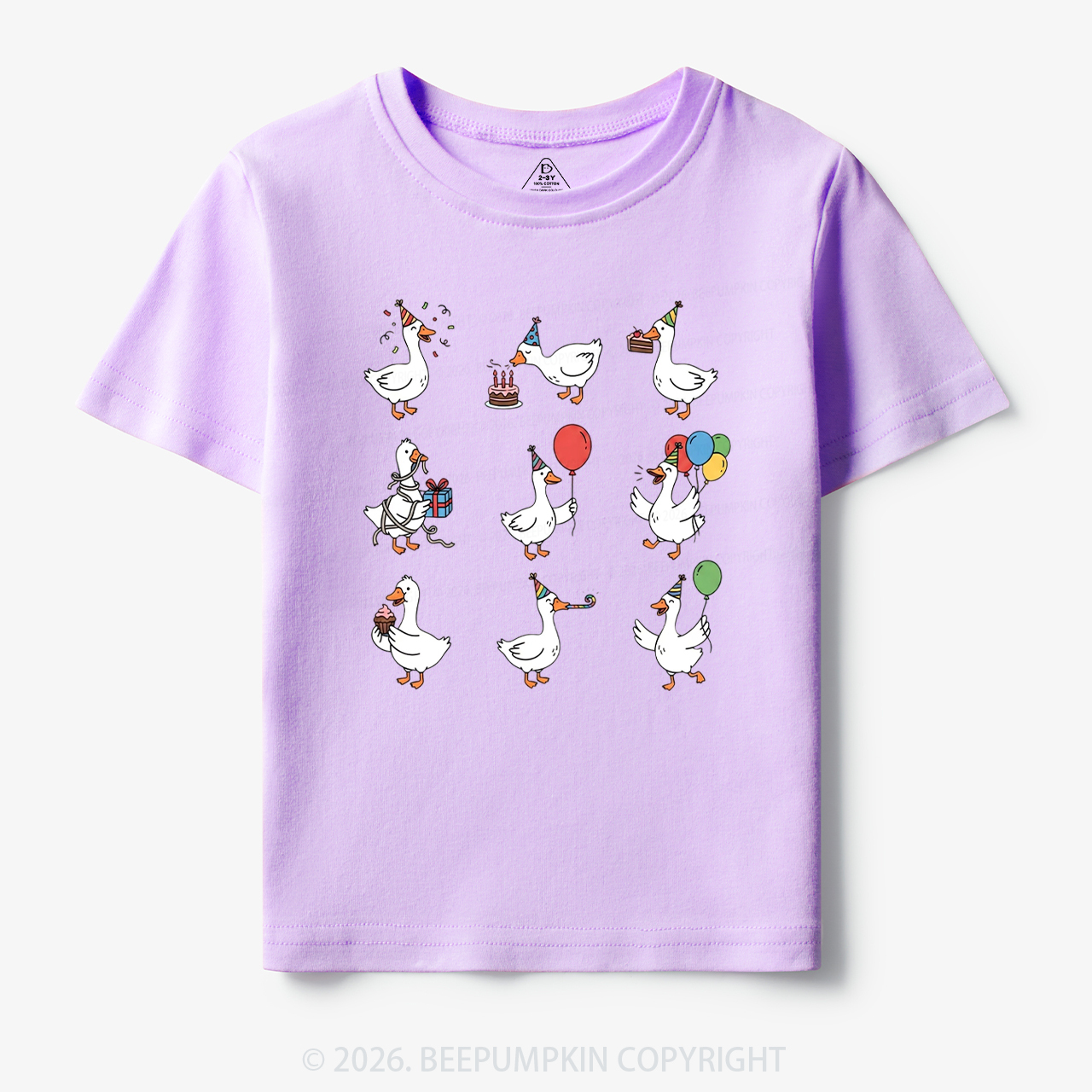 Silly Goose Birthday Toddler&Kid's Tees