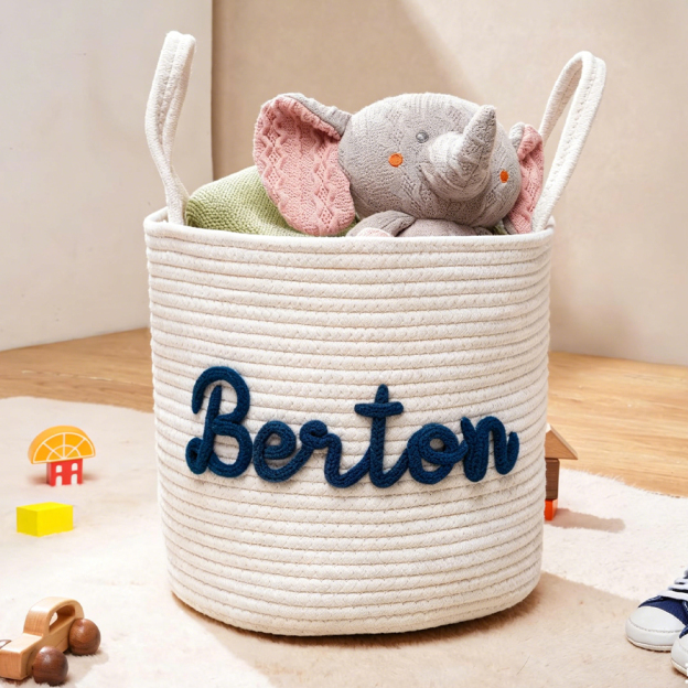 Personalized Name Storage Basket Gift