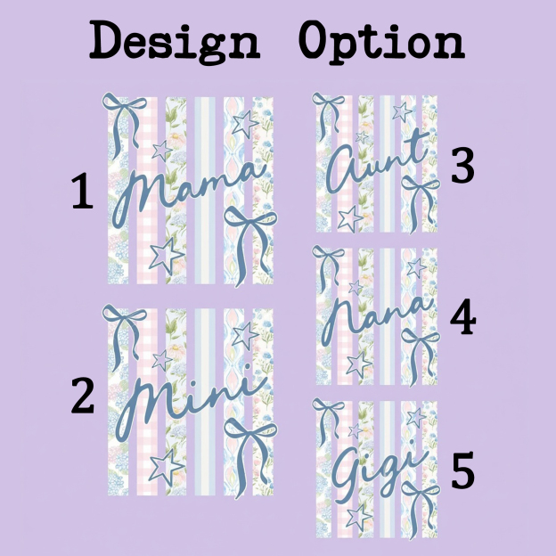 Coquette Preppy Mother's Day Mom&Me Matching T-Shirts