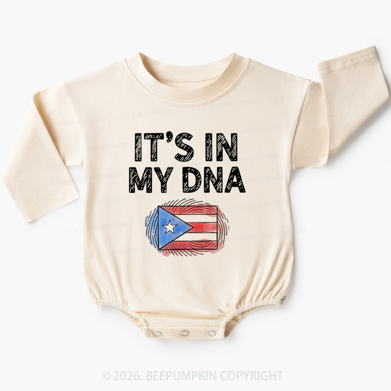 It's In My DNA Baby Bubble Romper