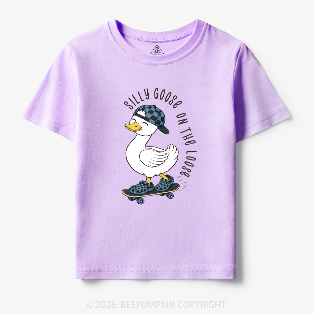 Silly Boy Goose On The Loose Toddler&Kid's Tees