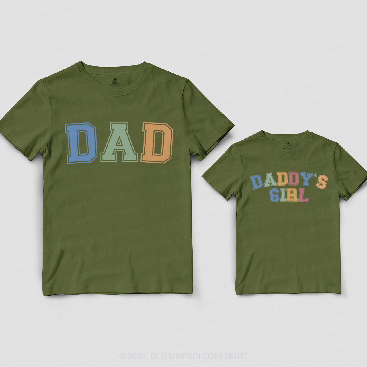  Retro Daddy & Me Father's Day Dad&Me Matching Shirts