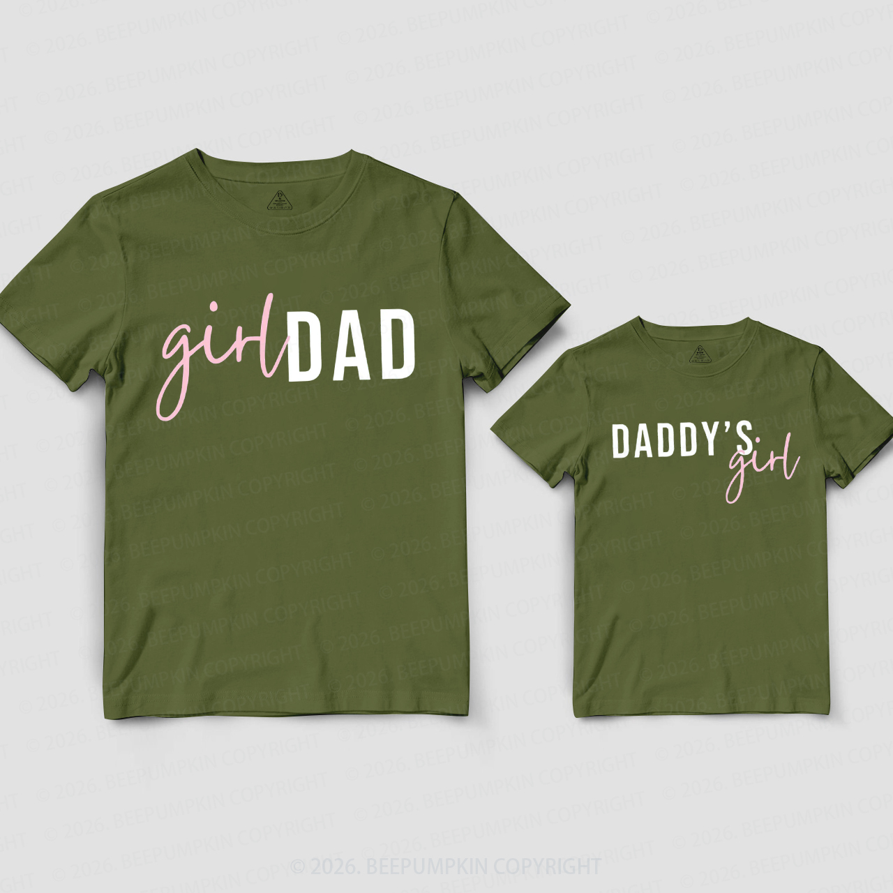 Girl Boy Dad Edition Dad&Me Matching Shirts