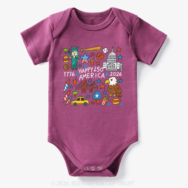 America 250th Anniversary Bodysuit