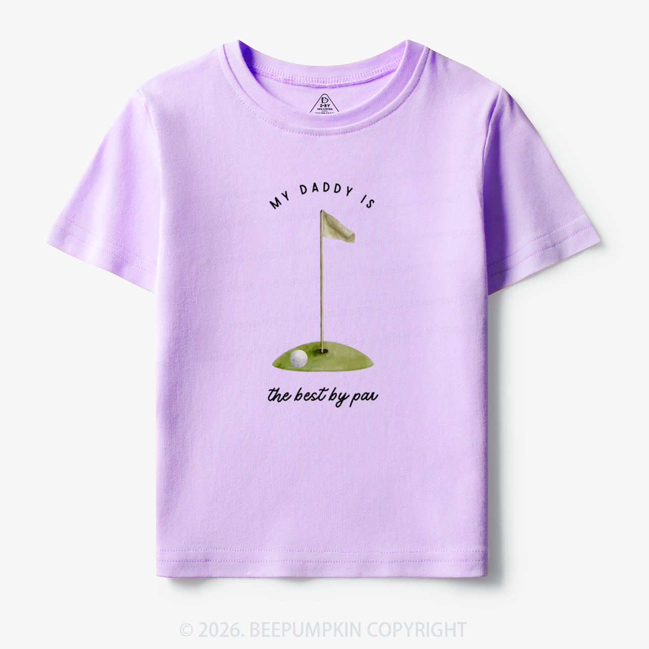 My Daddy Is the Best By Par Toddler&Kid's Tees