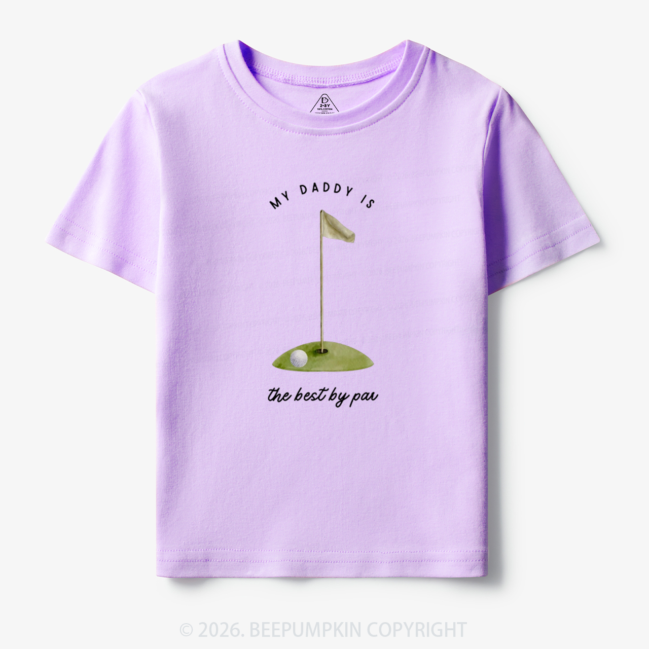 My Daddy Is the Best By Par Toddler&Kid's Tees