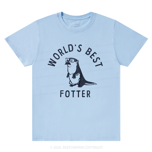Funny Otter World's Best Father T-Shirts