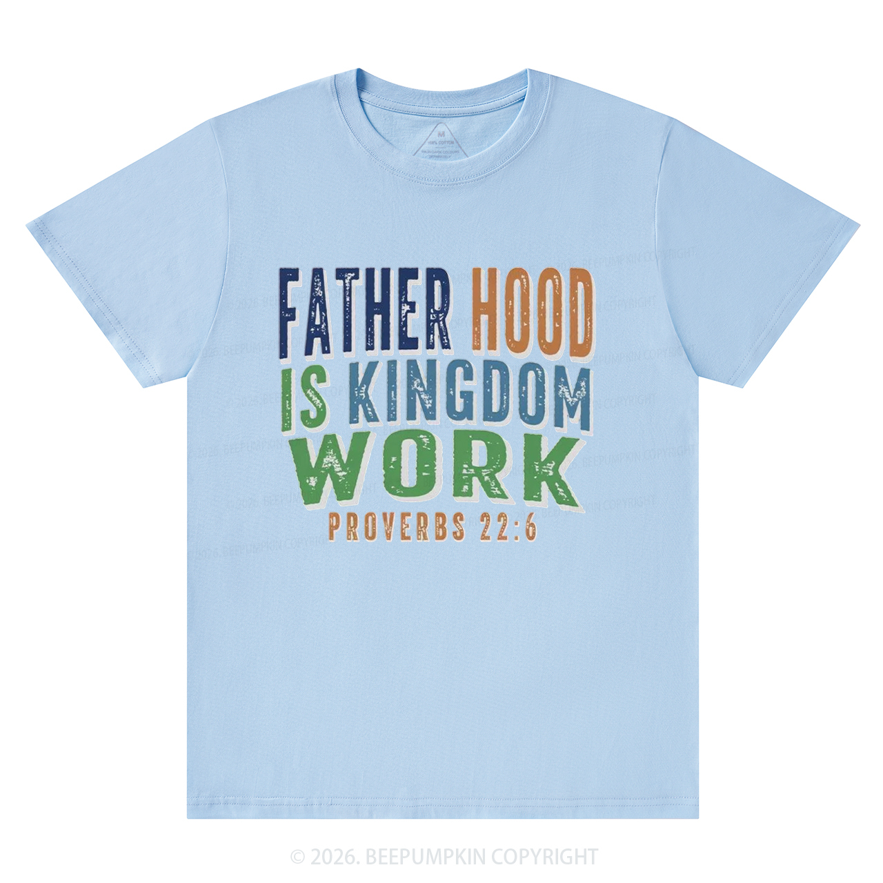 Christian Dad Fatherhood Is Kingdom Work T-Shirts