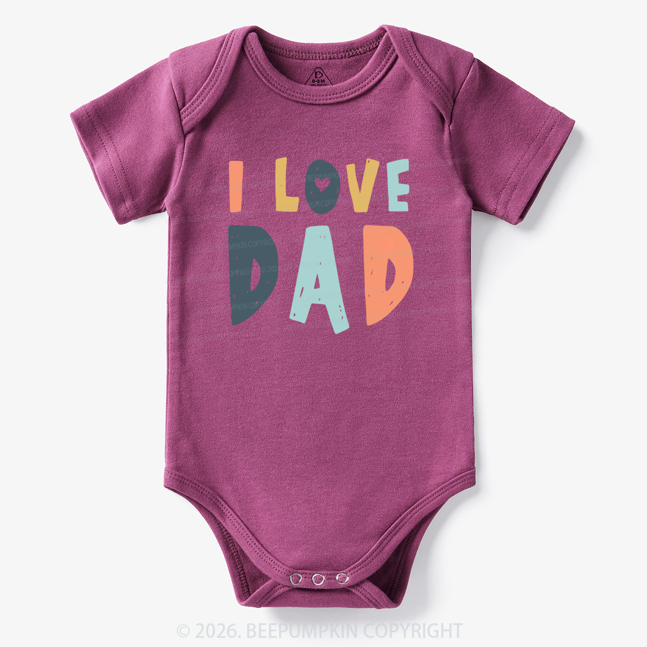 Father’s Day ‘I Love Dad’ Bodysuit