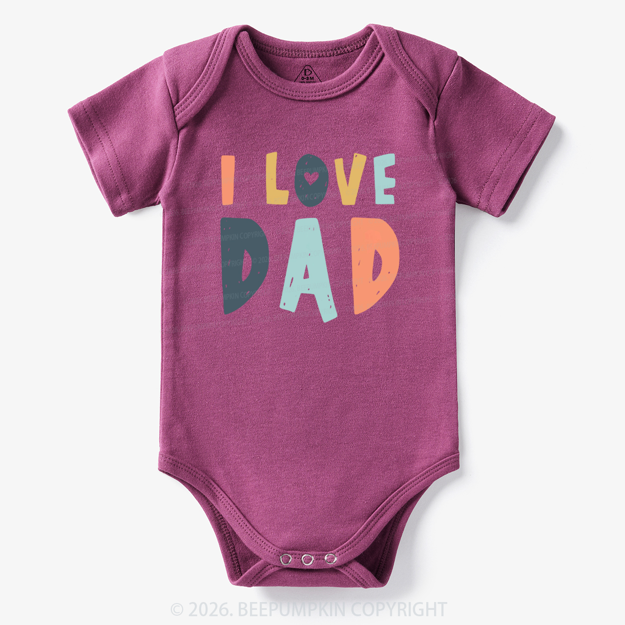 Father’s Day ‘I Love Dad’ Bodysuit