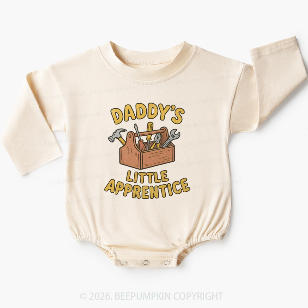 Daddy's Little Apprentice Baby Bubble Romper