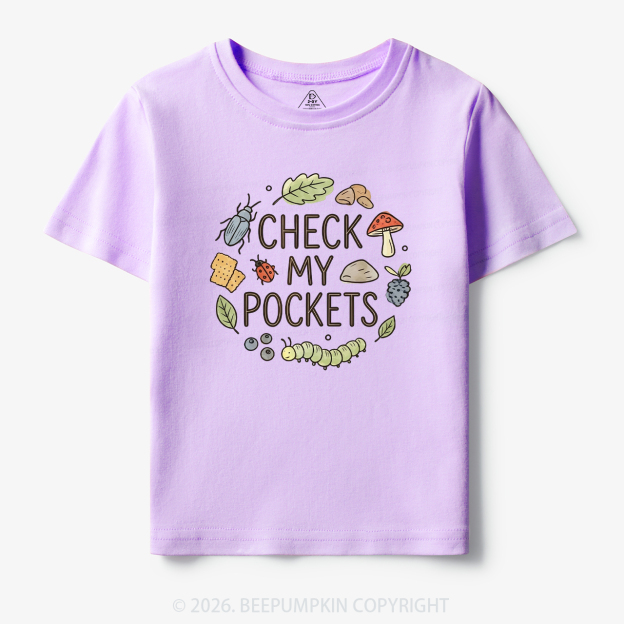  Check My Pockets Toddler&Kid's Tees