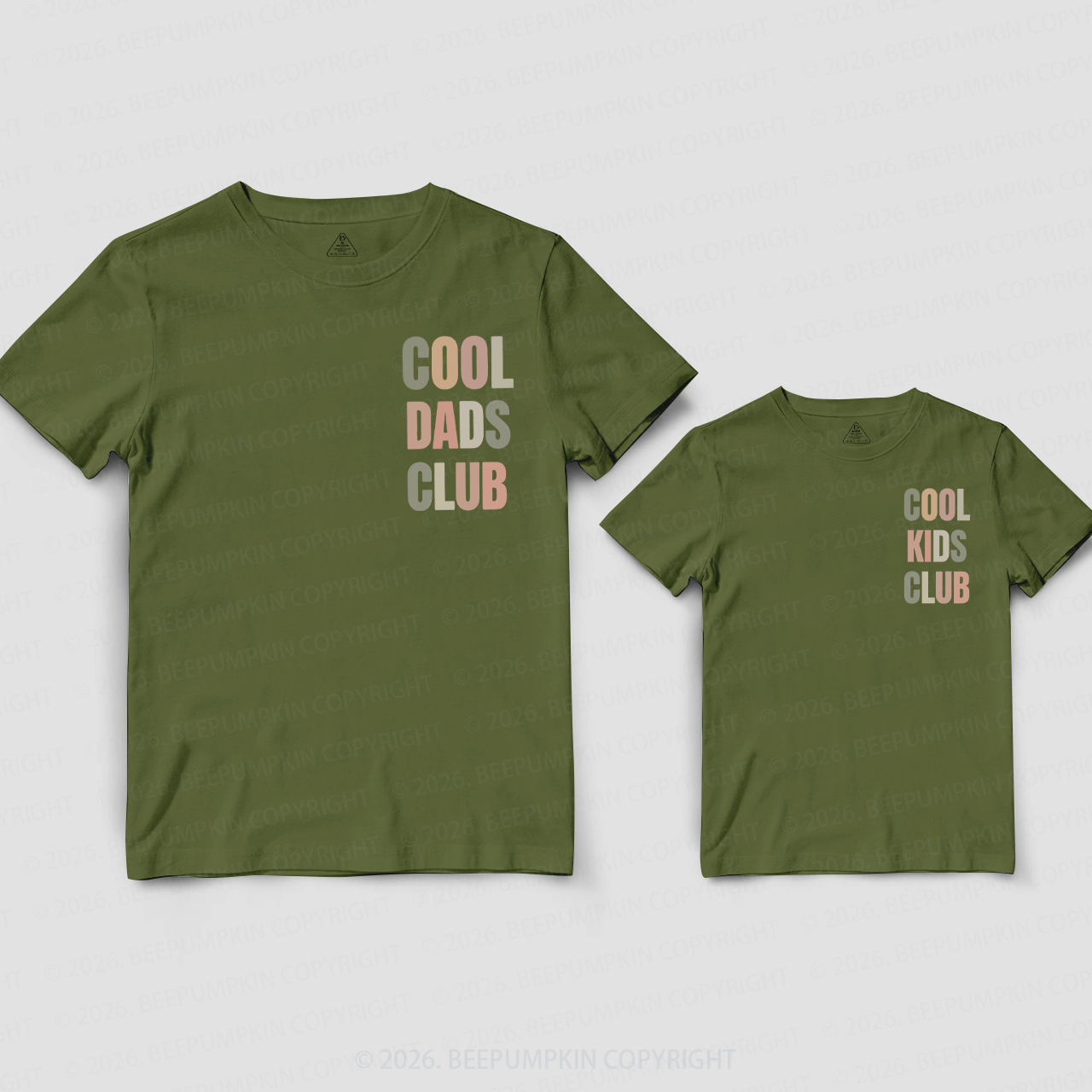 Cool Dads Cool Kids Club Dad&Me Matching Shirts