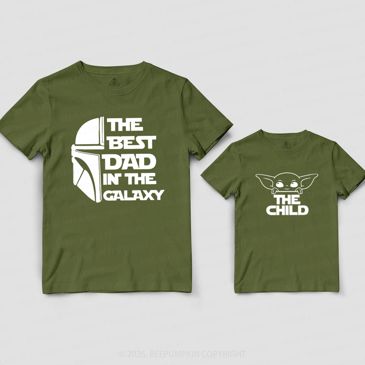 The Best Dad In the Galaxy Dad&Me Matching Shirts