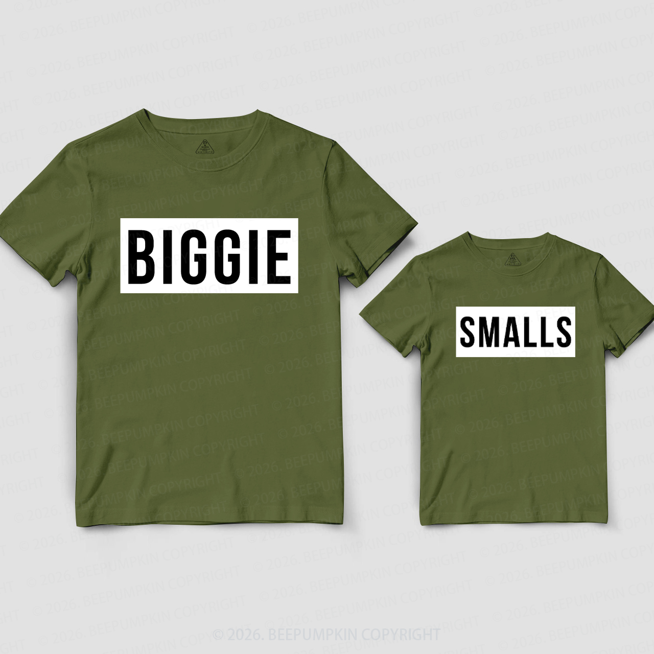 Biggie Smalls Dad&Me Matching Shirts