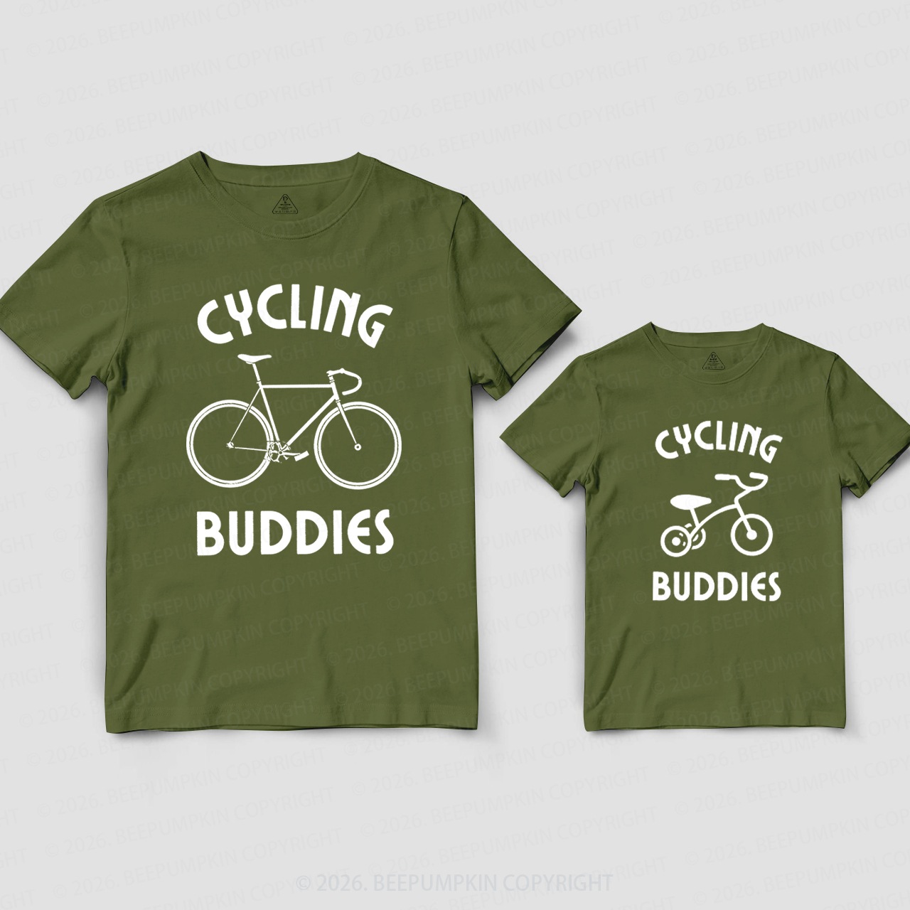 Cycling Buddies Dad&Me Matching Shirts