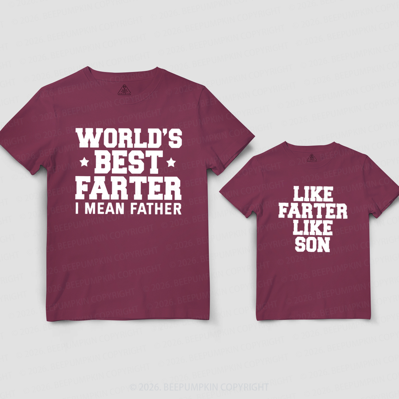 Best Farter I Mean Father Like Son Like Daughter Dad&Me Matching Shirts