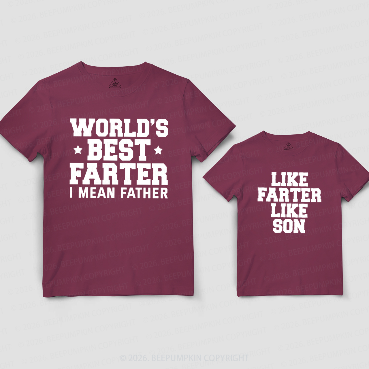 Best Farter I Mean Father Like Son Like Daughter Dad&Me Matching Shirts