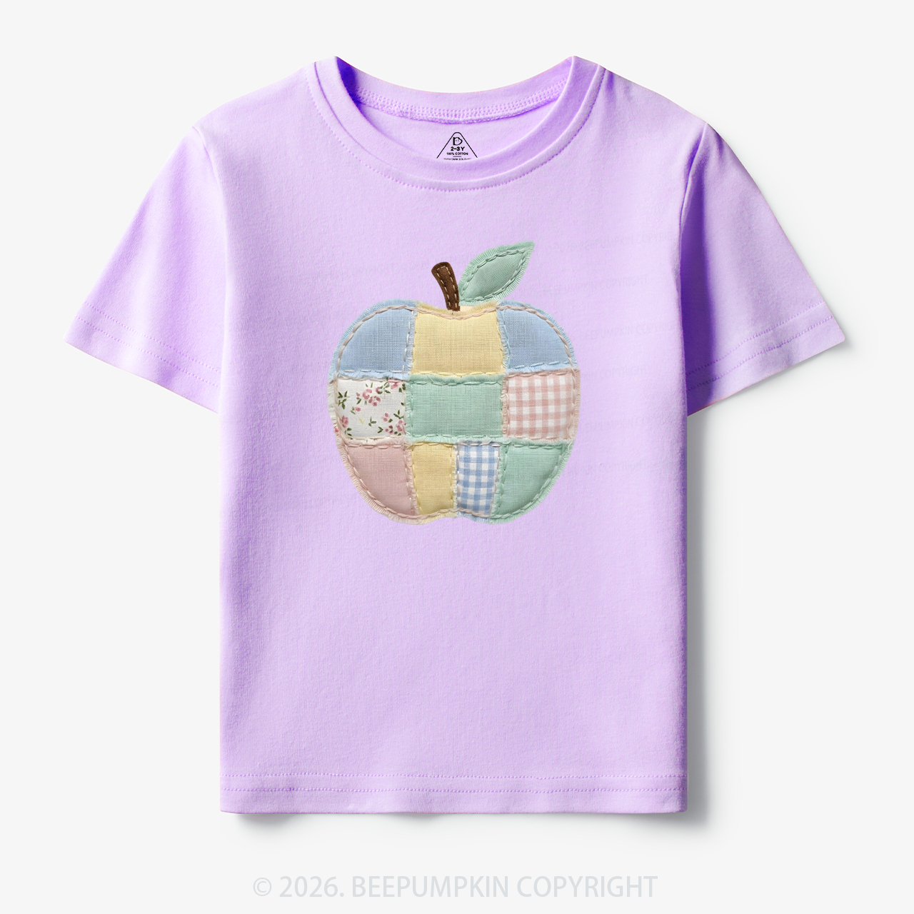 Spring Back to School Apple Toddler&Kid's Tees