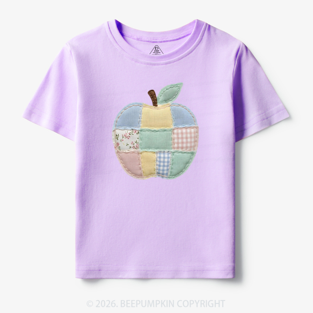 Spring Back to School Apple Toddler&Kid's Tees