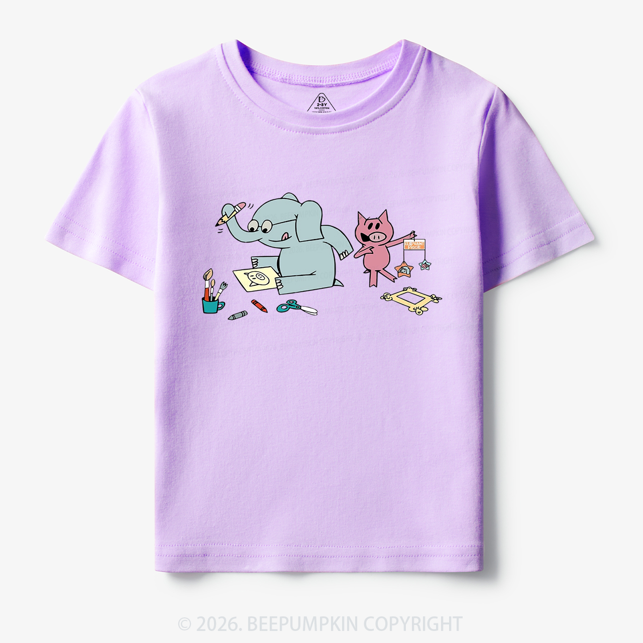 Elephant and Piggie Read More Book Toddler&Kid's Tees