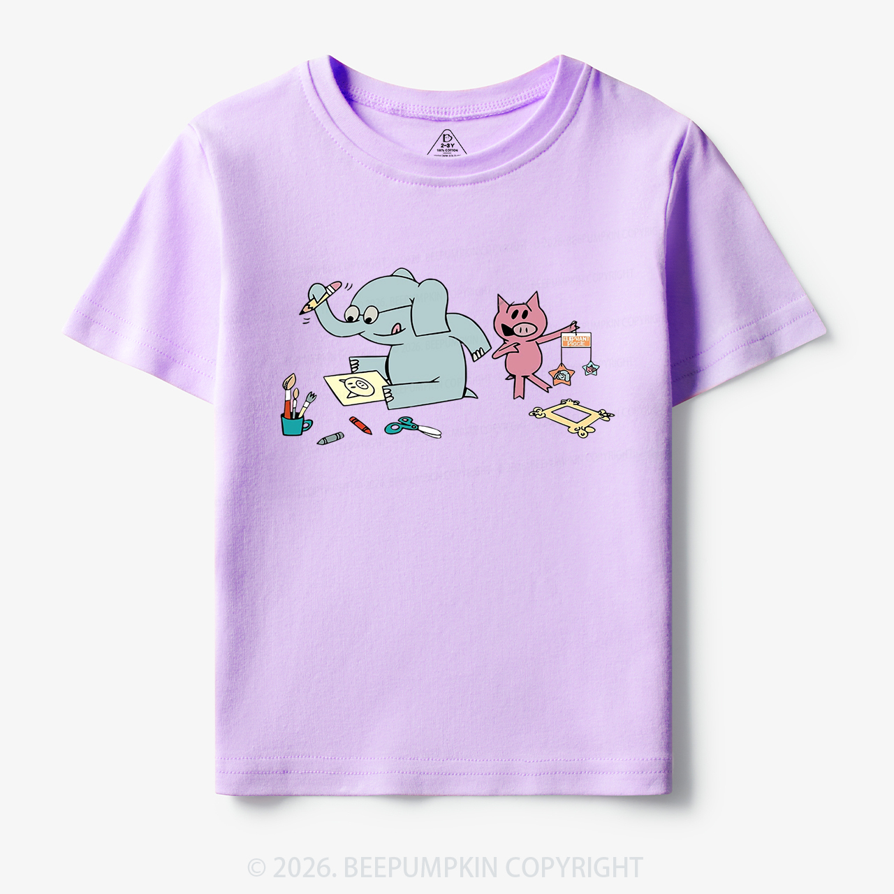Elephant and Piggie Read More Book Toddler&Kid's Tees