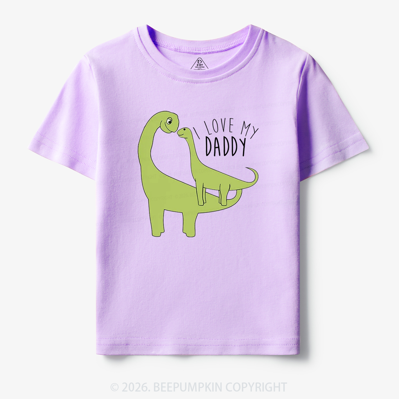 I Love My Daddy Dinosaur Toddler&Kid's Tees