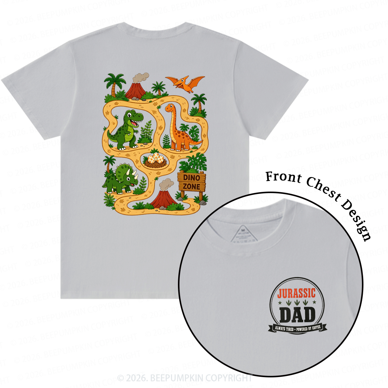 Daddysaurus Fathers Day T-Shirts
