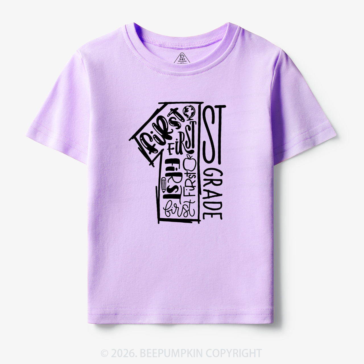 School Doodle Grade Back to School Toddler&Kid's Tees