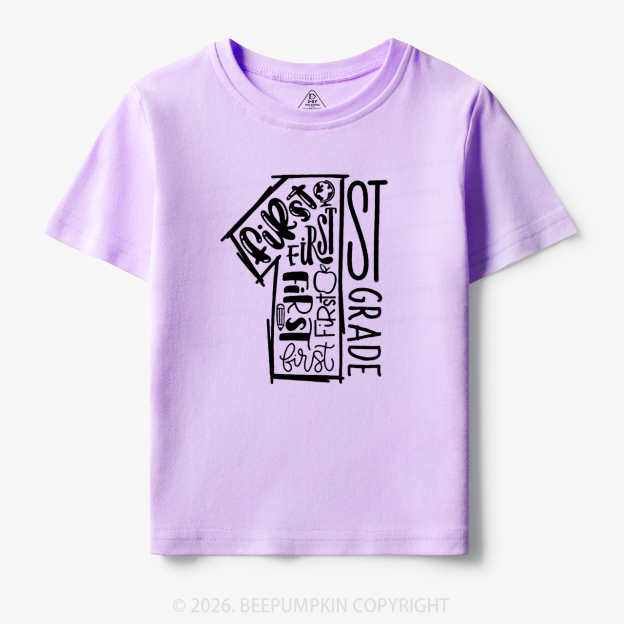 School Doodle Grade Back to School Toddler&Kid's Tees