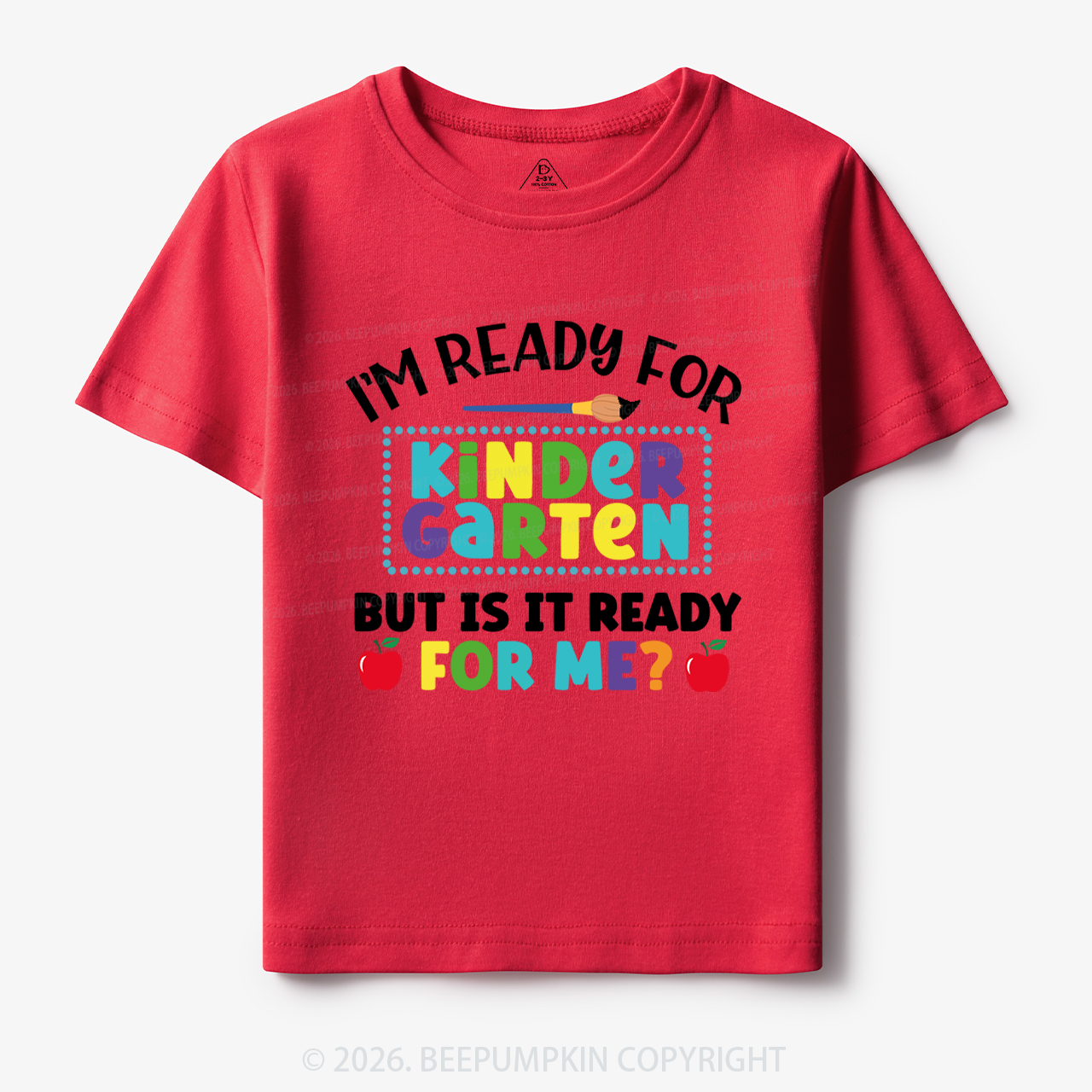 I'm Ready For Kindergarten Back To School Kids Shirts