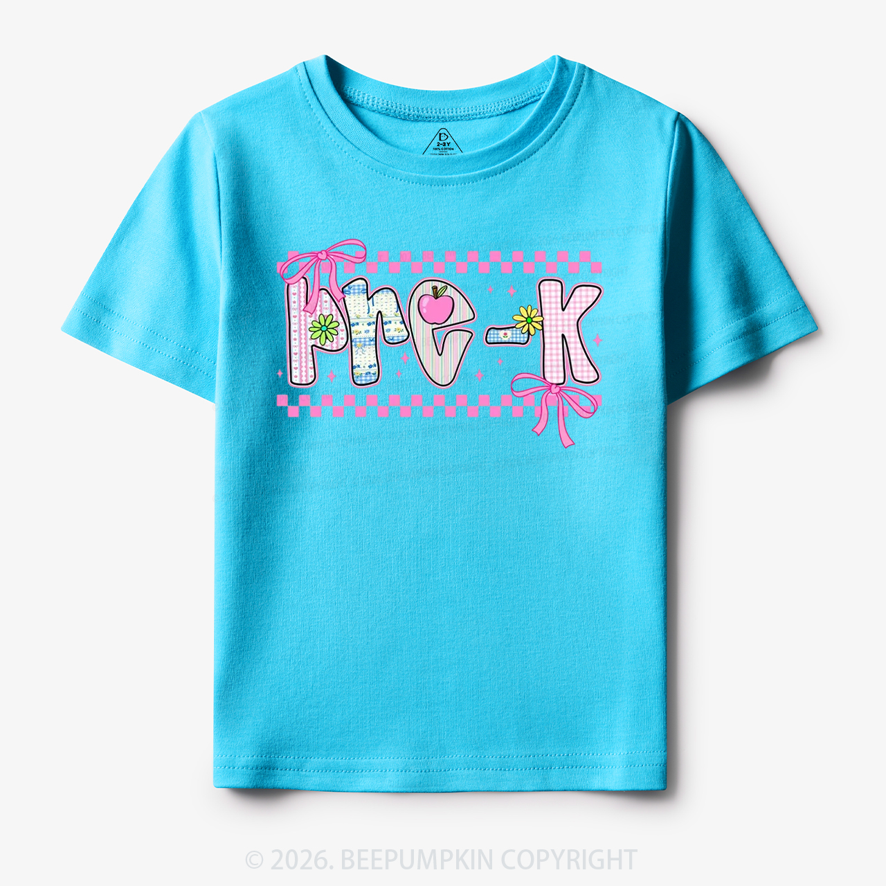 Preppy Floral Pre-k 1st/2nd/3rd/4th/5th Grade Toddler&Kid's Tees