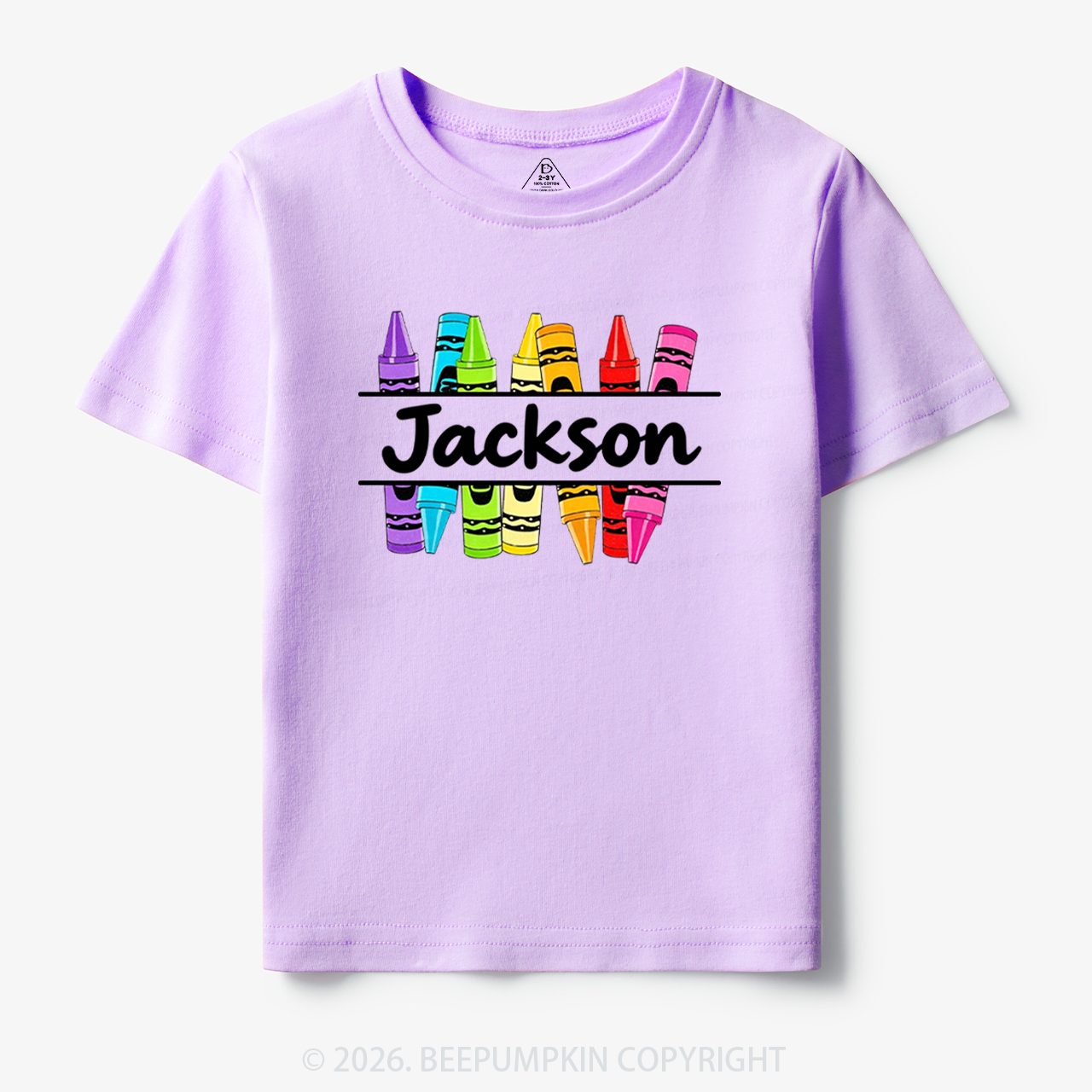 Personalized Name Back To School Toddler&Kid's Tees