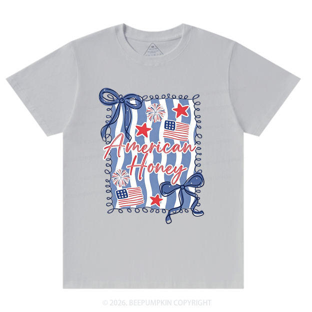 American Honey Flag Bows T-Shirts