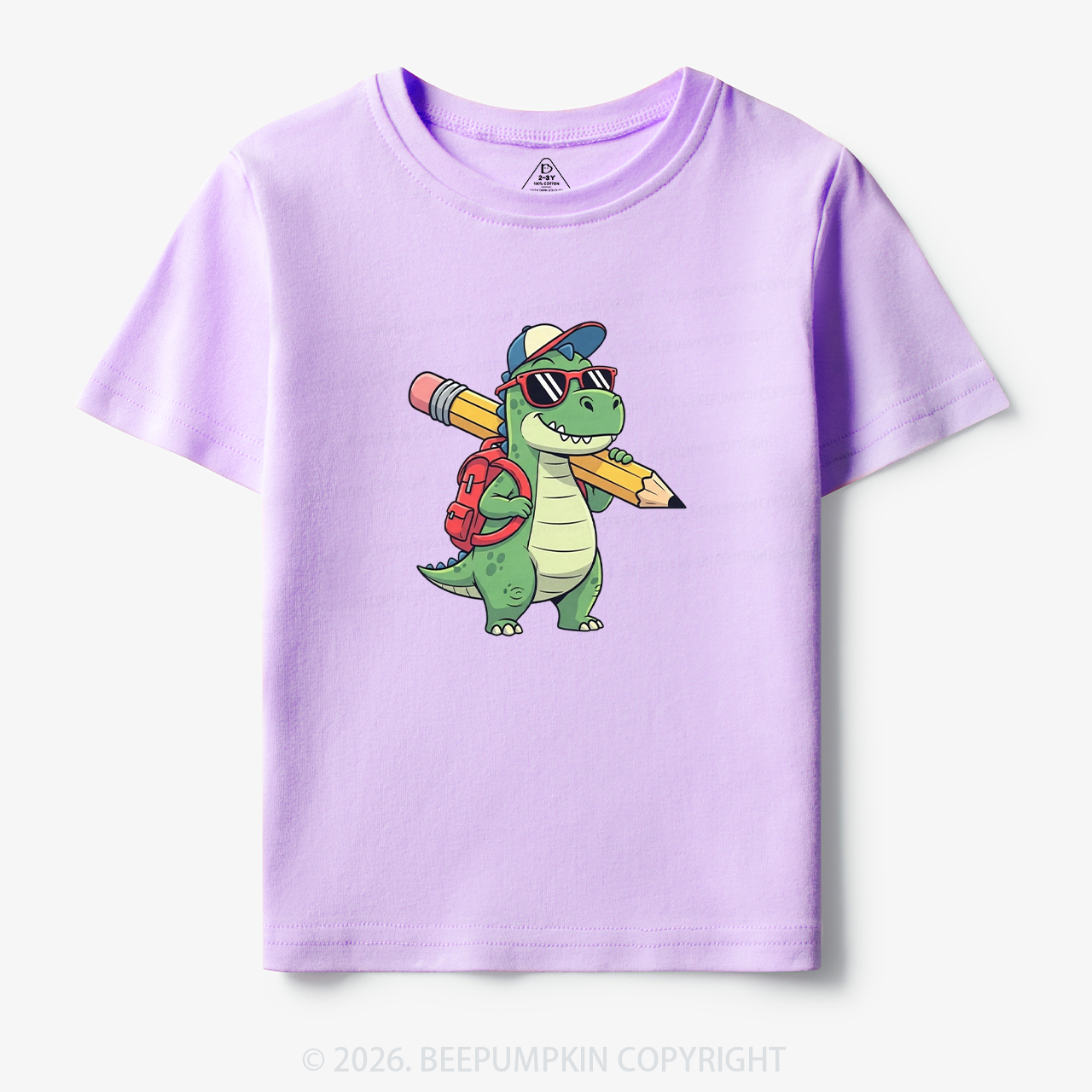 Funny Rex Back to School Dinosaur Toddler&Kid's Tees
